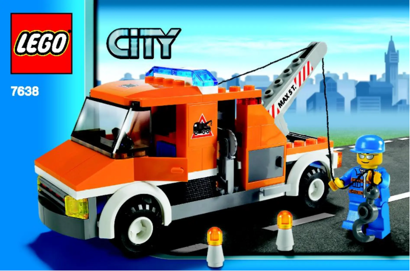 Página 1 del manual Manual de usuario Lego City 7638
