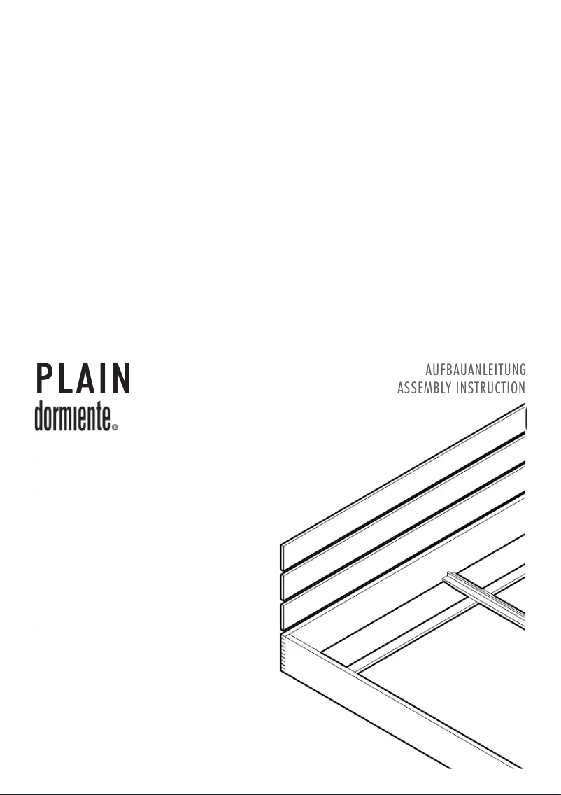 Page n°1 - Manuel utilisateur Dormiente Plain