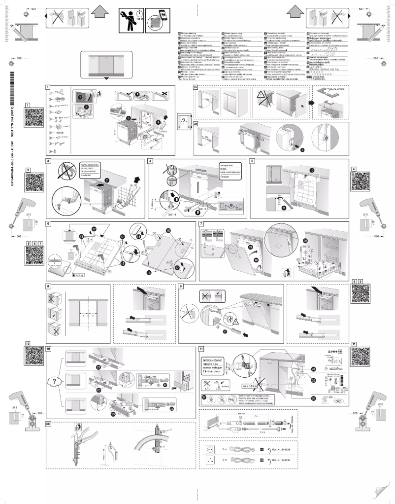 Page 1 de la notice Guide d'installation Constructa CG6B56V8