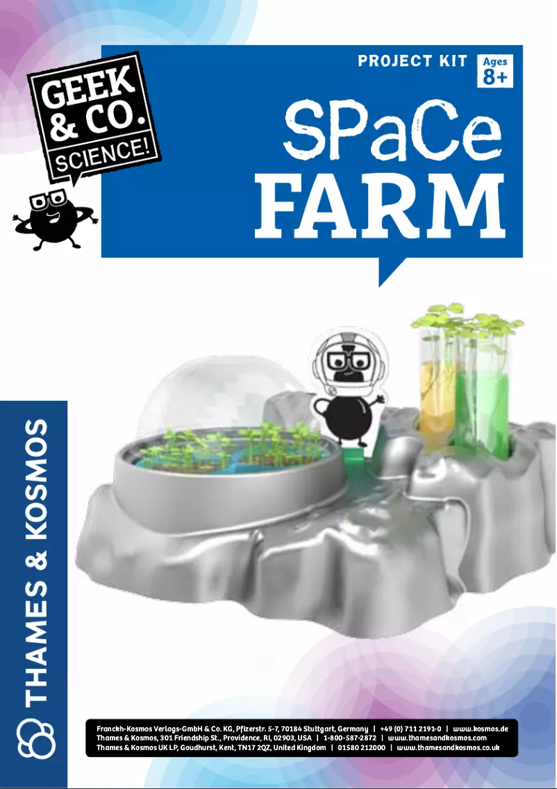Image de la première page du manuel de l'appareil Space Farm