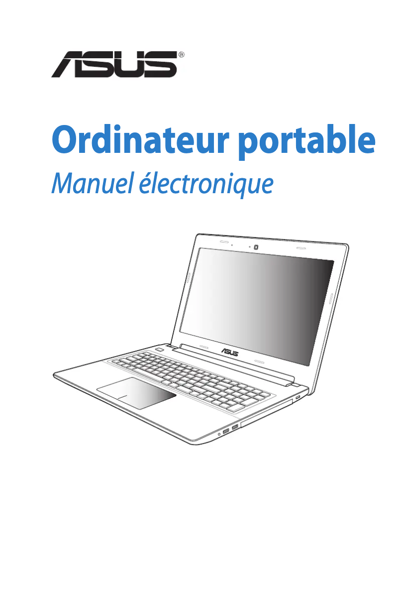 Page 1 de la notice Manuel utilisateur Asus VivoBook S550CB