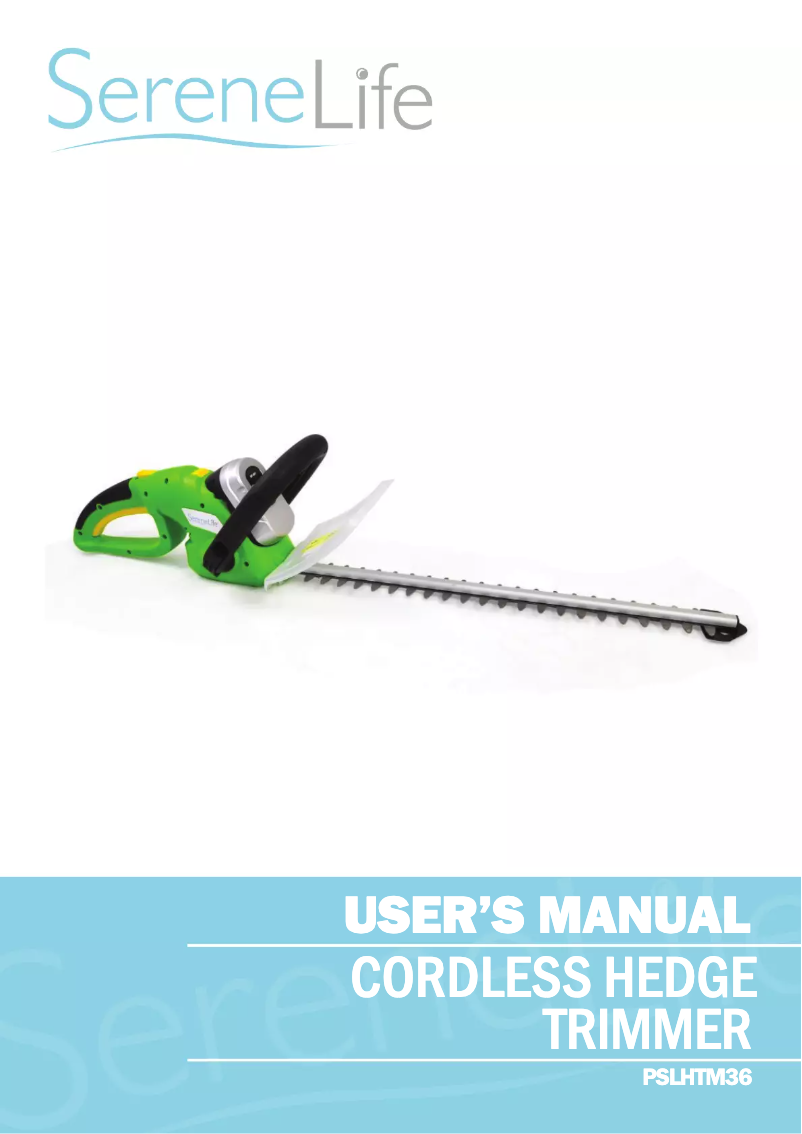 Page 1 de la notice Manuel utilisateur SereneLife PSLHTM36