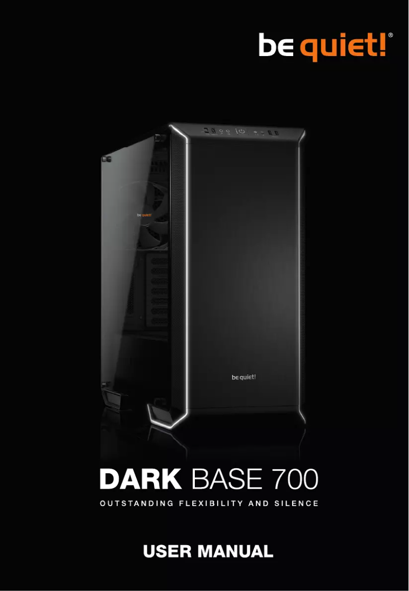 Image de la première page du manuel de l'appareil Dark Base 700