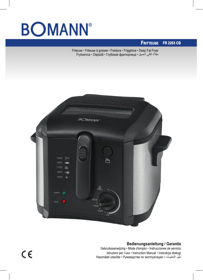 Página 1 del manual Manual de usuario Bomann FR 2253 CB