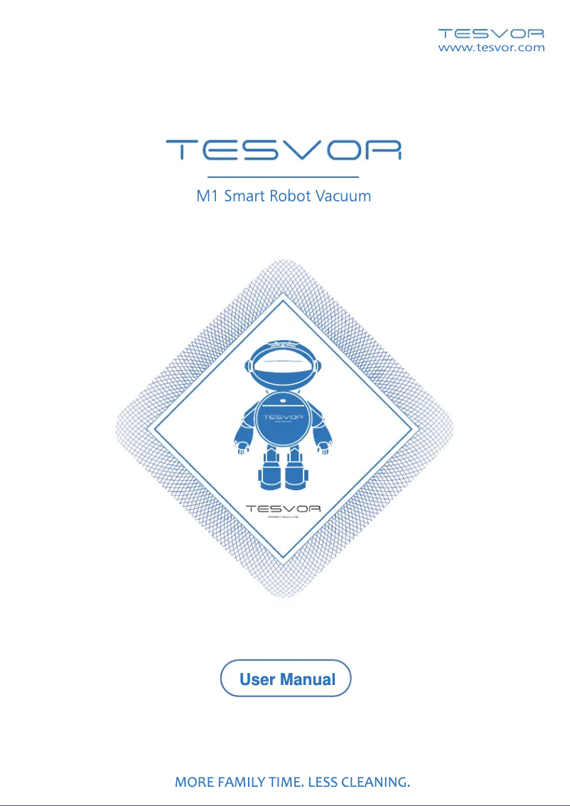 Page n°1 - Manuel utilisateur Tesvor M1