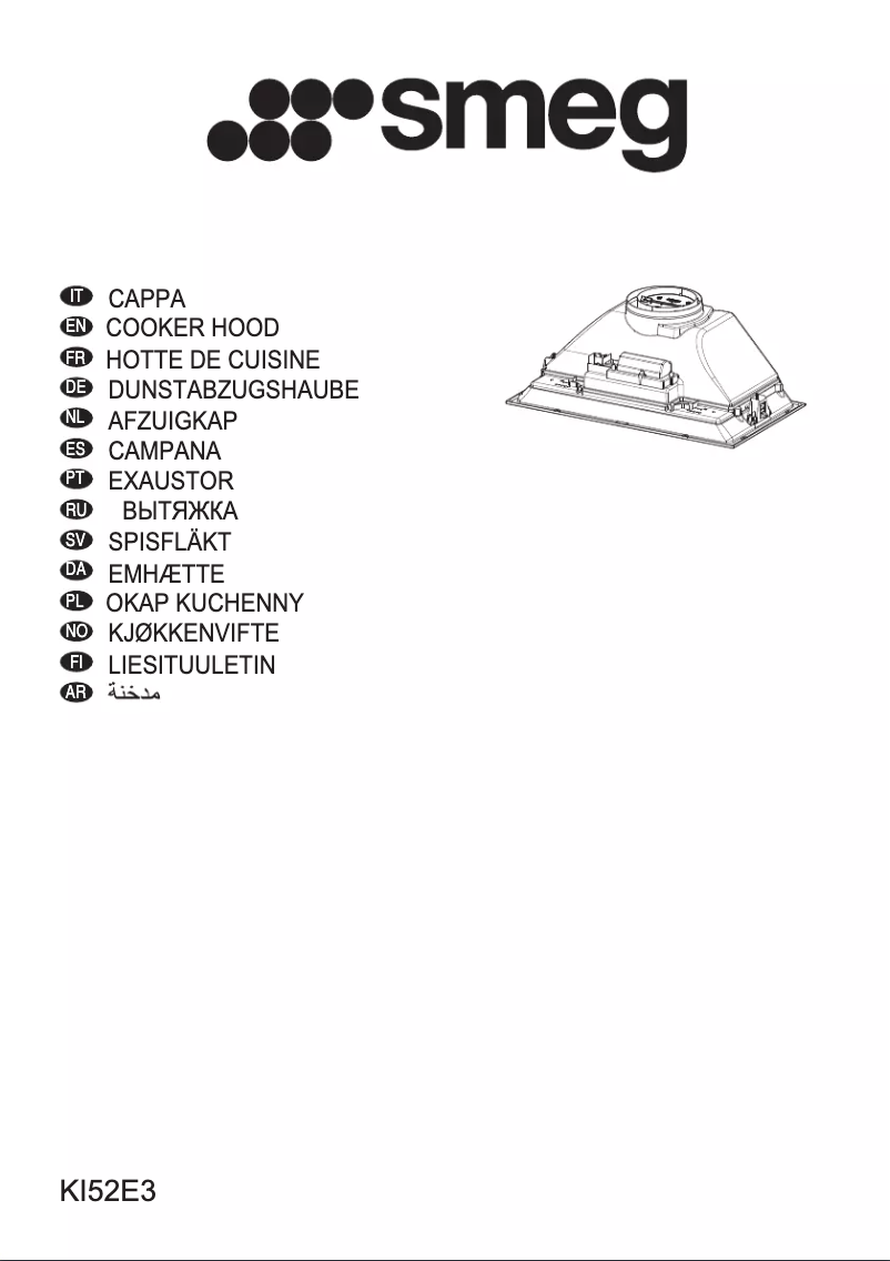 Image de la première page du manuel de l'appareil KI52E3