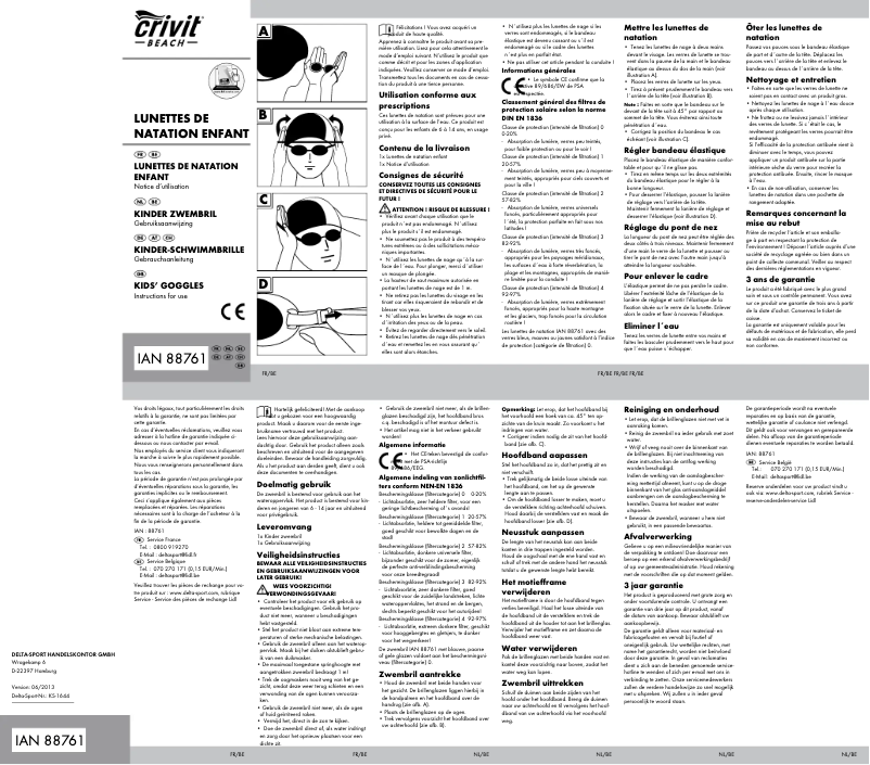Página 1 del manual Manual de usuario Crivit IAN 88761