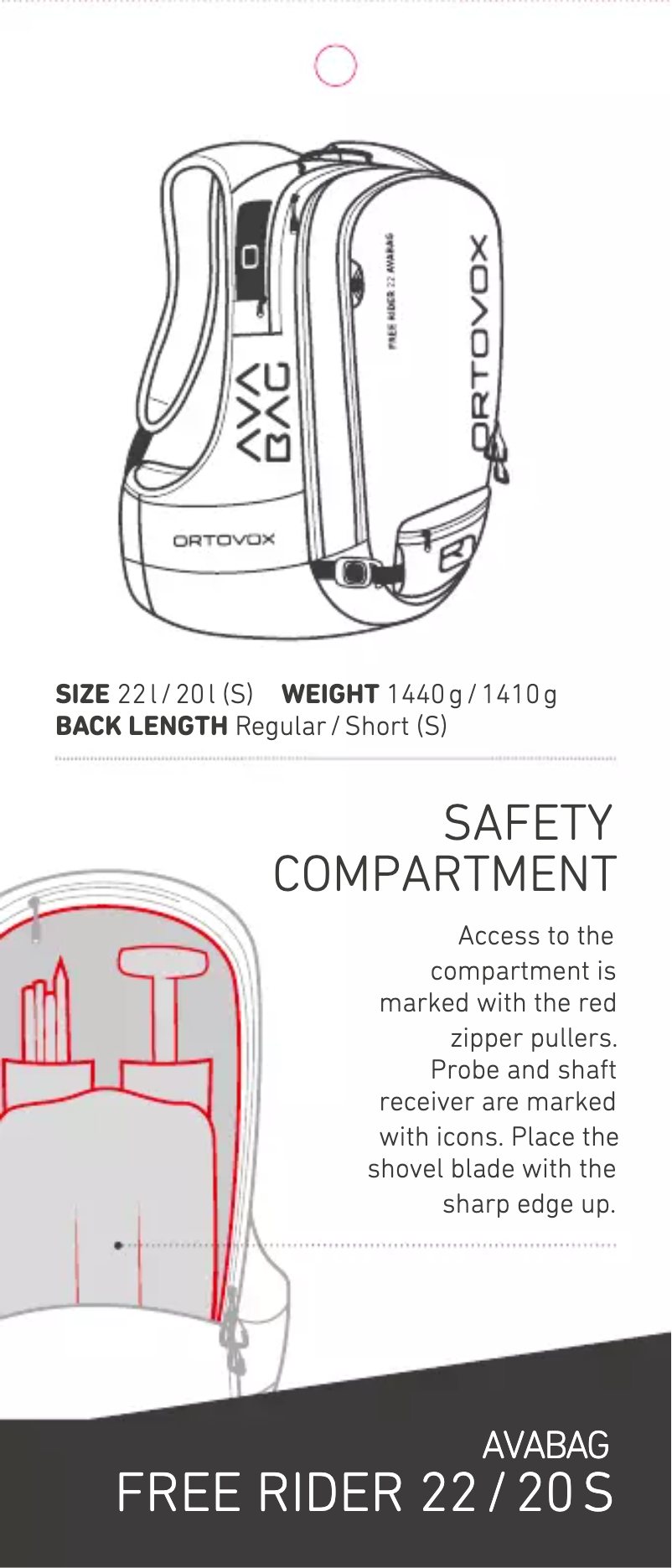 Image de la première page du manuel de l'appareil Free Rider 22