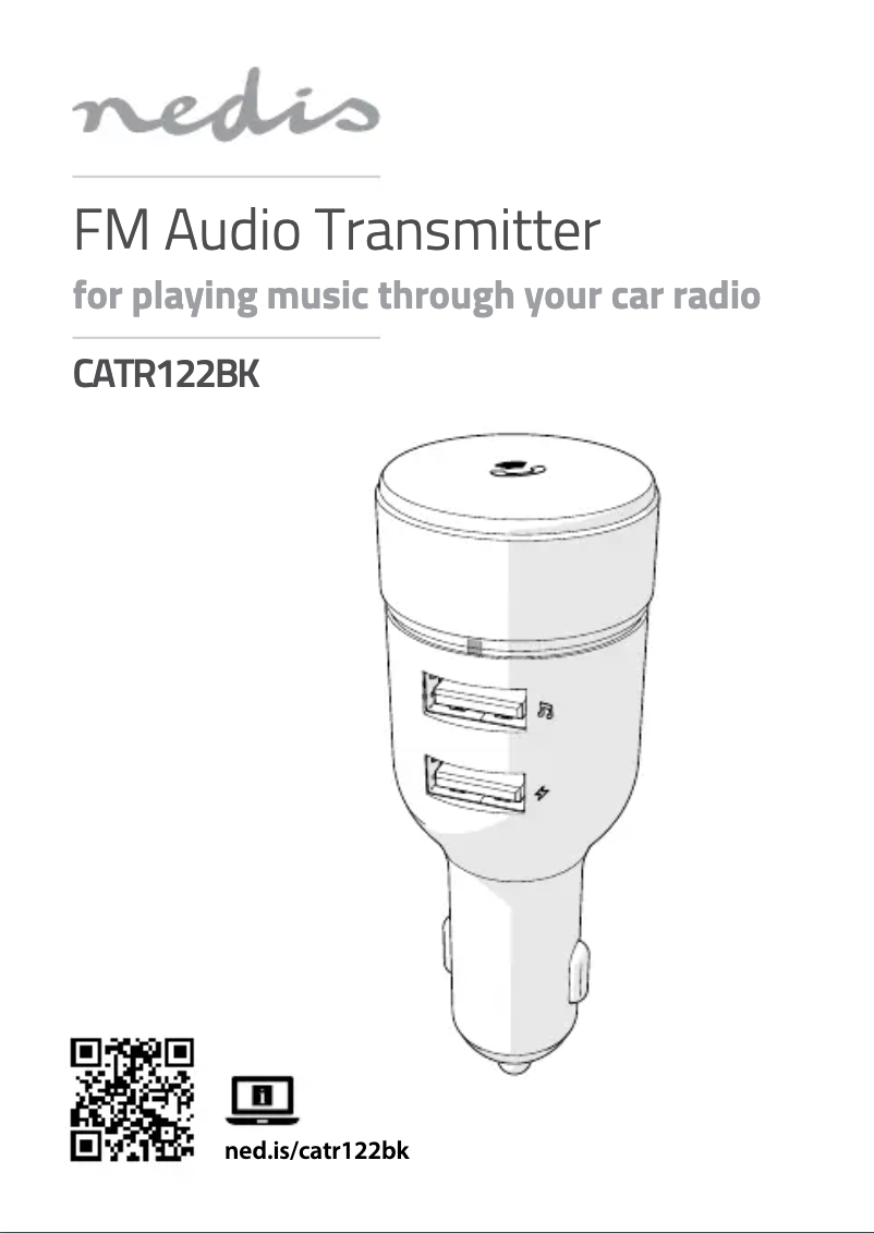 Página 1 del manual Manual de usuario Nedis CATR122BK