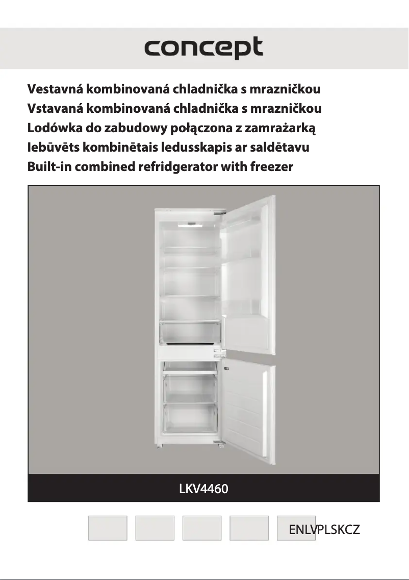 Page 1 of the manual User Manual Concept LKV4460