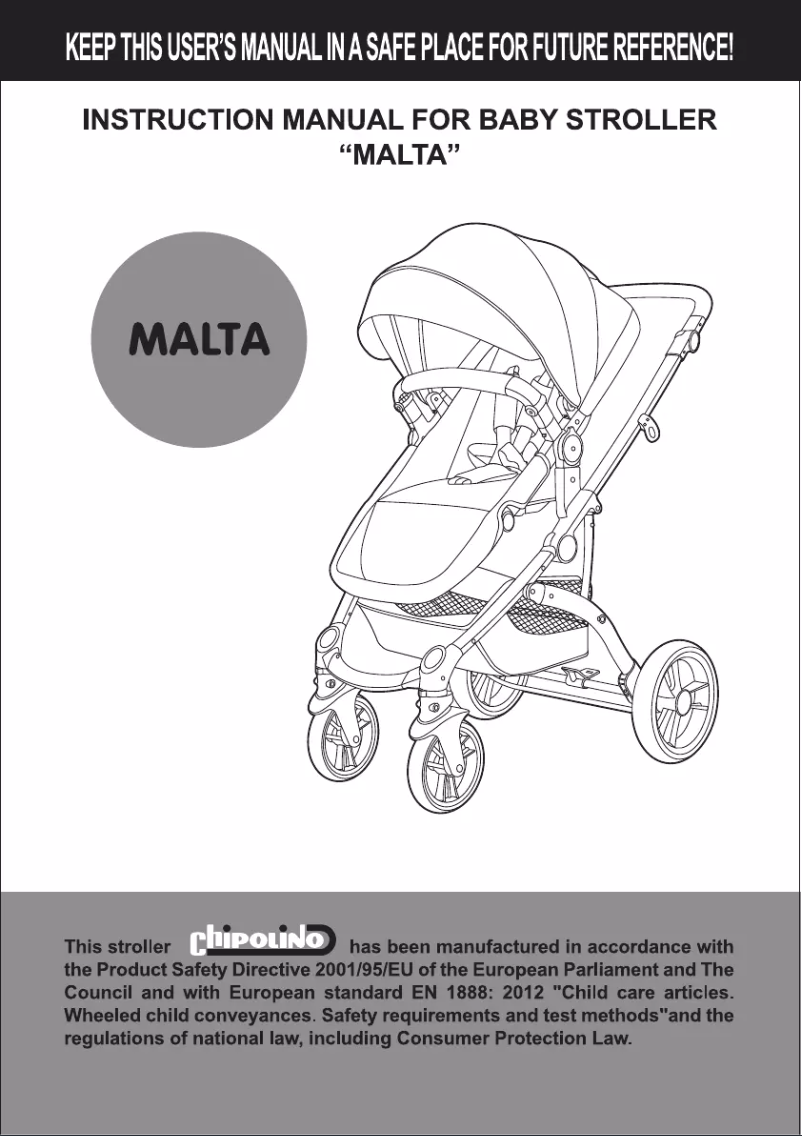 Image de la première page du manuel de l'appareil Malta