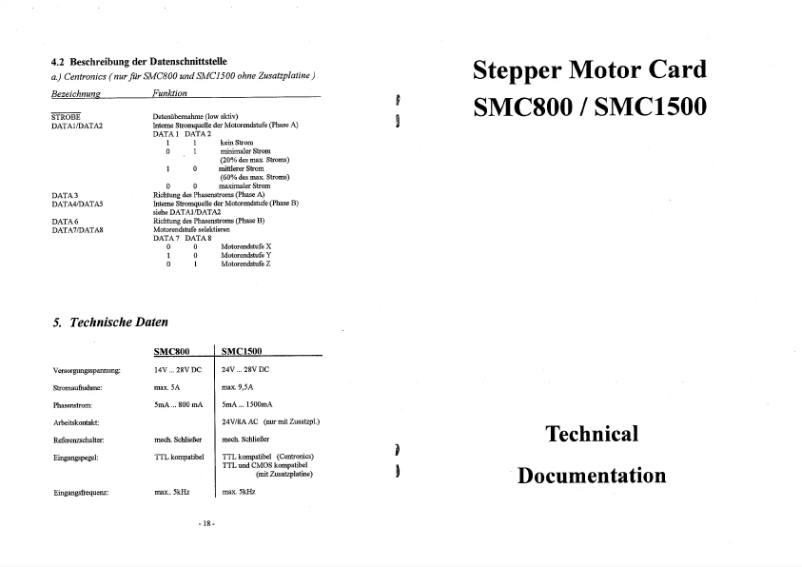 Page n°1 - Manuel utilisateur Emis SMC1500