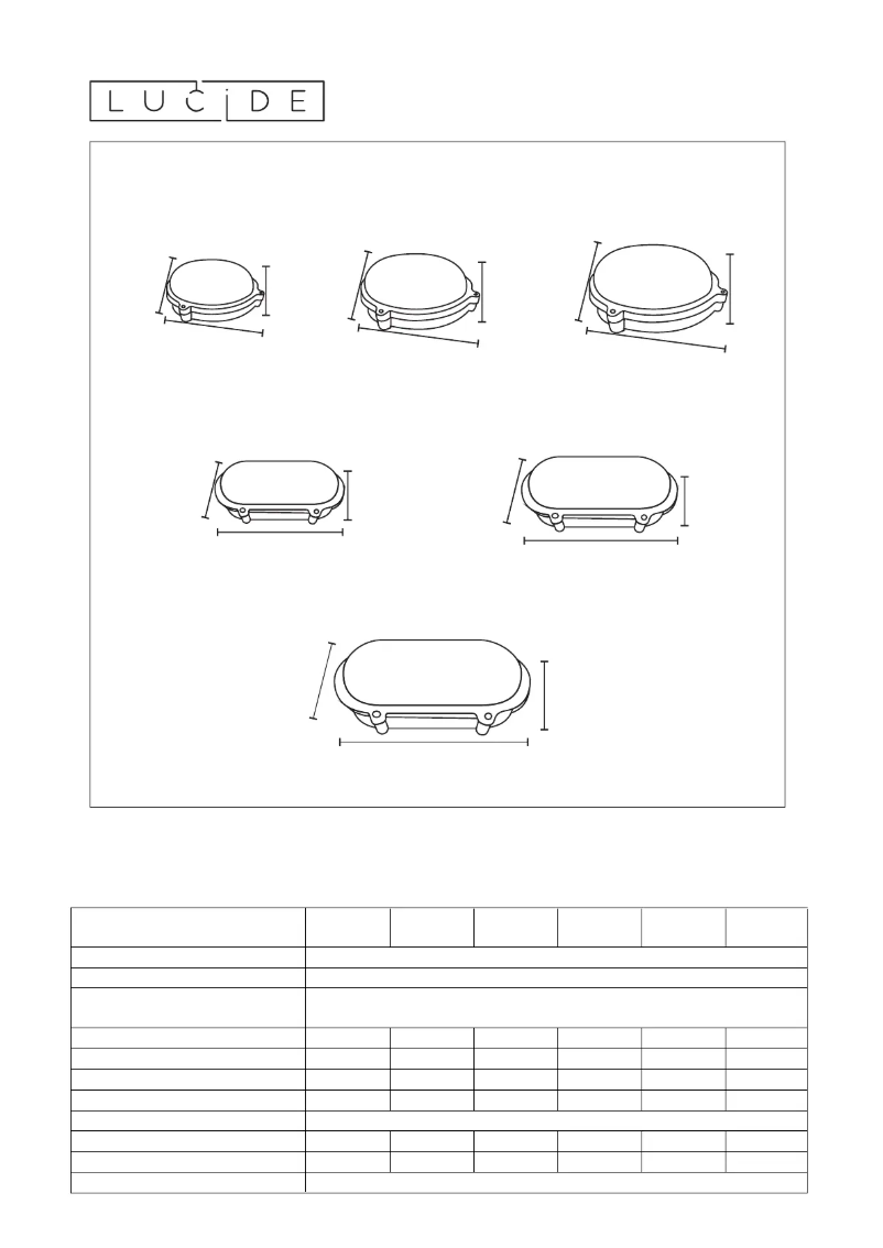 Image de la première page du manuel de l'appareil Hublot-LED