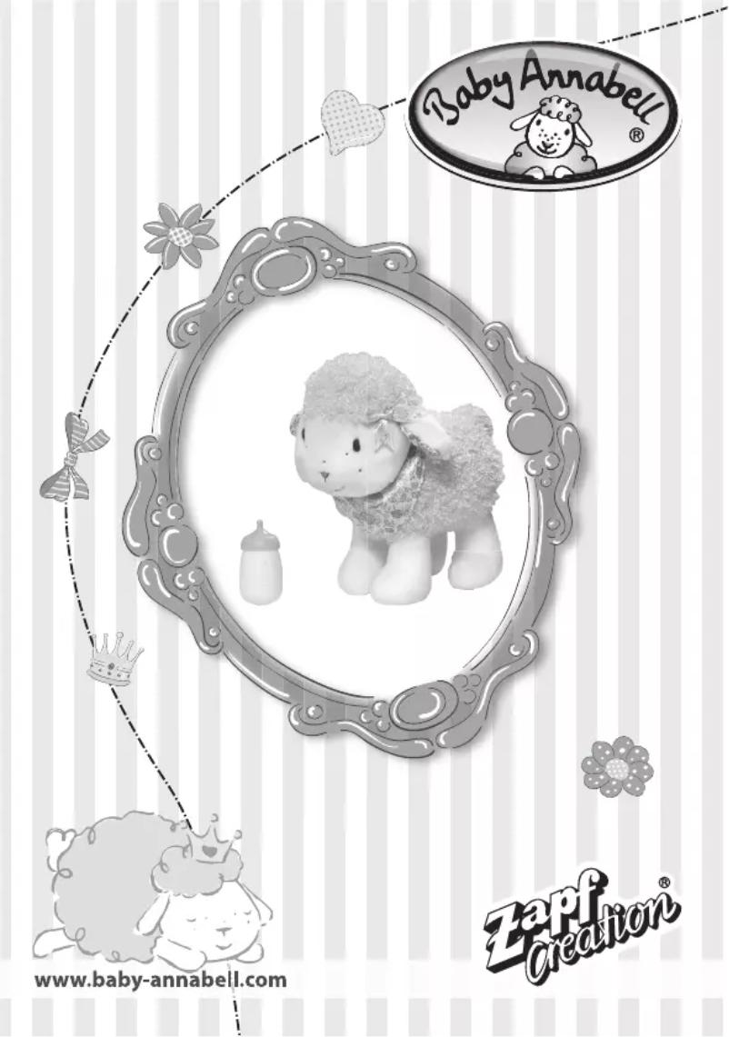 Page 1 de la notice Manuel utilisateur Baby Annabell 793770