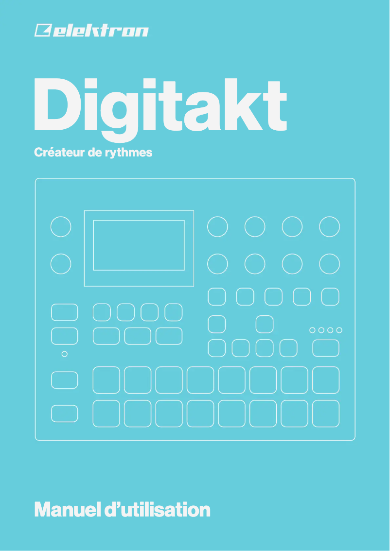 Image de la première page du manuel de l'appareil Digitakt