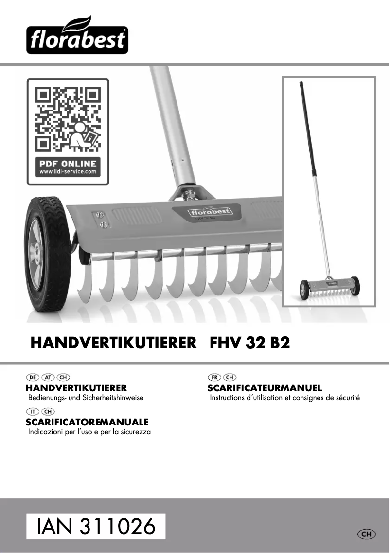 Página 1 del manual Manual de usuario Florabest FHK 15 B2