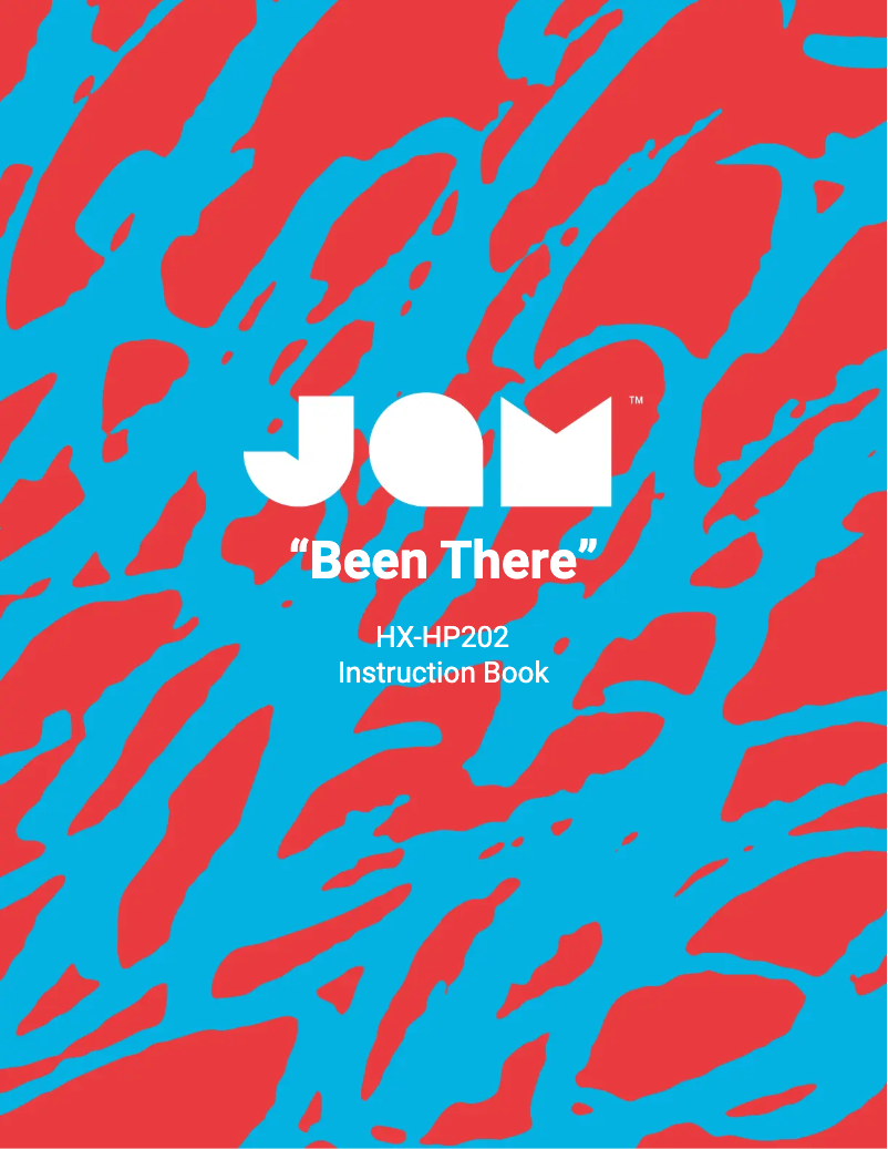 Page n°1 - Manuel utilisateur Jam Been There HX-HP202