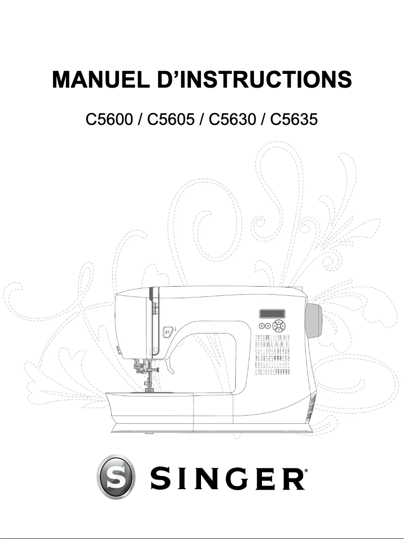 Página 1 del manual Manual de usuario Singer C5630