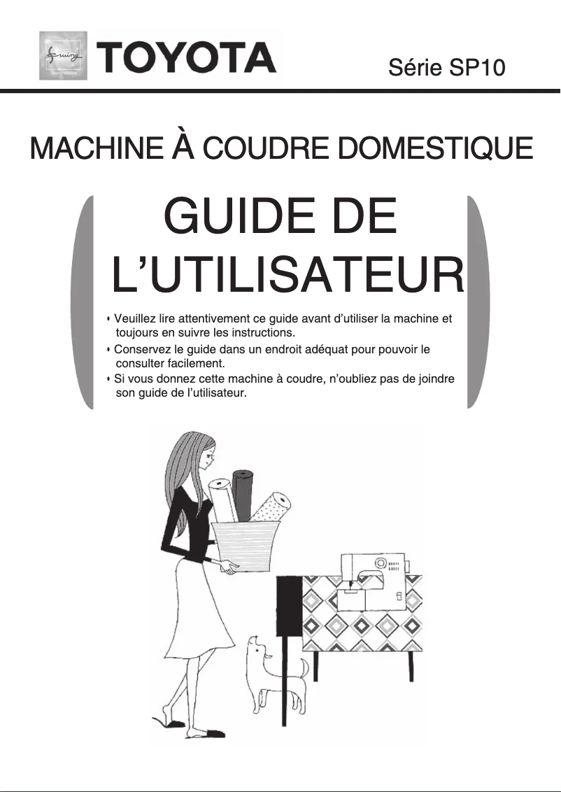 Page 1 de la notice Manuel utilisateur Toyota ECO15B