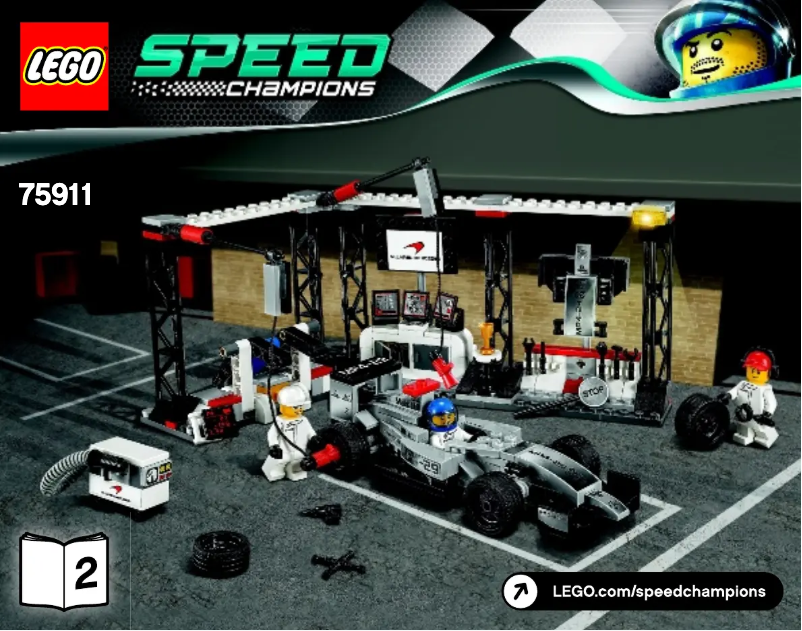 Page 1 de la notice Manuel utilisateur Lego Speed Champions 75911