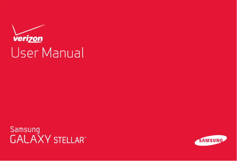 Página 1 del manual Manual de usuario Samsung Galaxy Stellar
