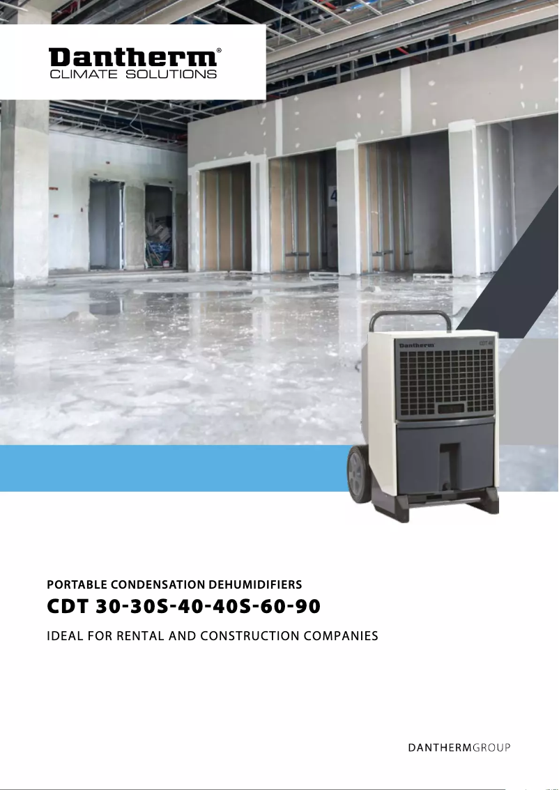 Page n°1 - Brochure Dantherm CDT 60