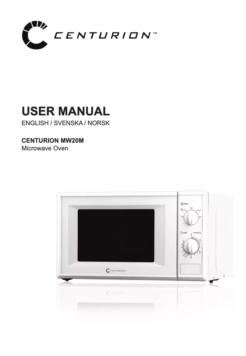 Image de la première page du manuel de l'appareil MW20M
