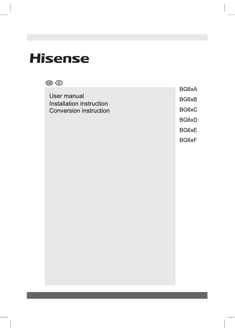 Imagen de la primera página del manual del dispositivo GM663XUK