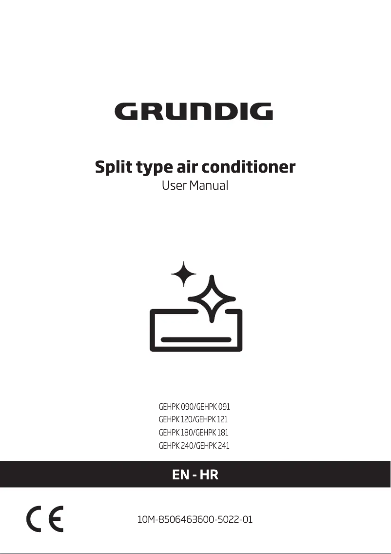 Page n°1 - Manuel utilisateur Grundig GEHPK 090 / GEHPK 091