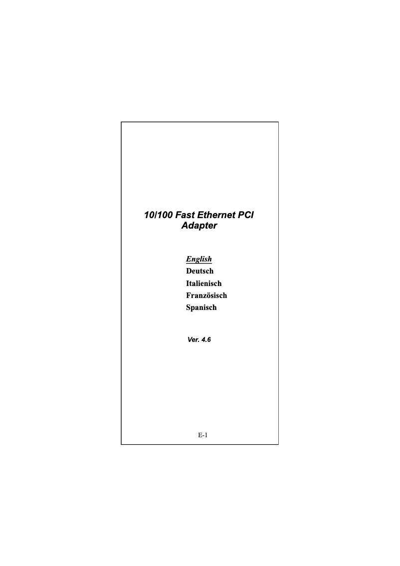 Image de la première page du manuel de l'appareil LCS-8038TXR7-LP