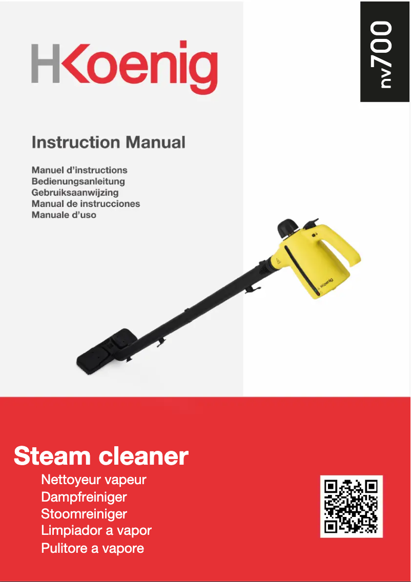 Página 1 del manual Manual de usuario H.Koenig NV700