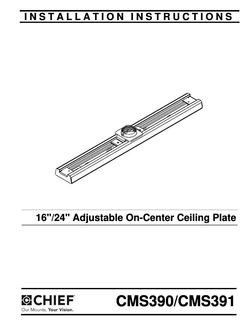 Image de la première page du manuel de l'appareil CMS394