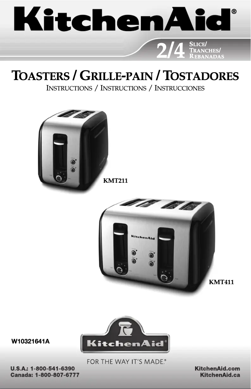 Image de la première page du manuel de l'appareil KMT211CU