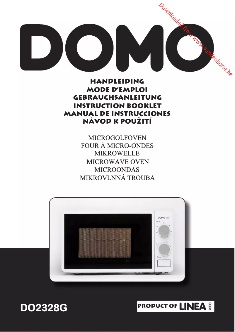 Page n°1 - Manuel utilisateur Domo DO2328G