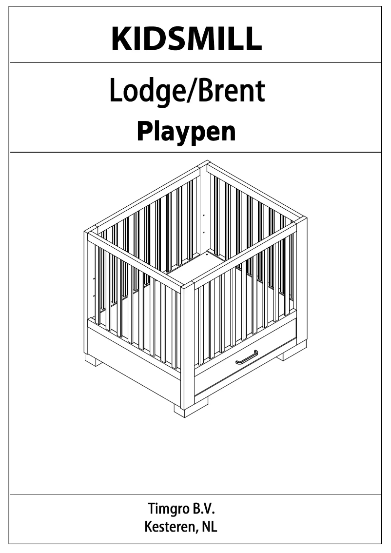 Página 1 del manual Manual de usuario Kidsmill Brent