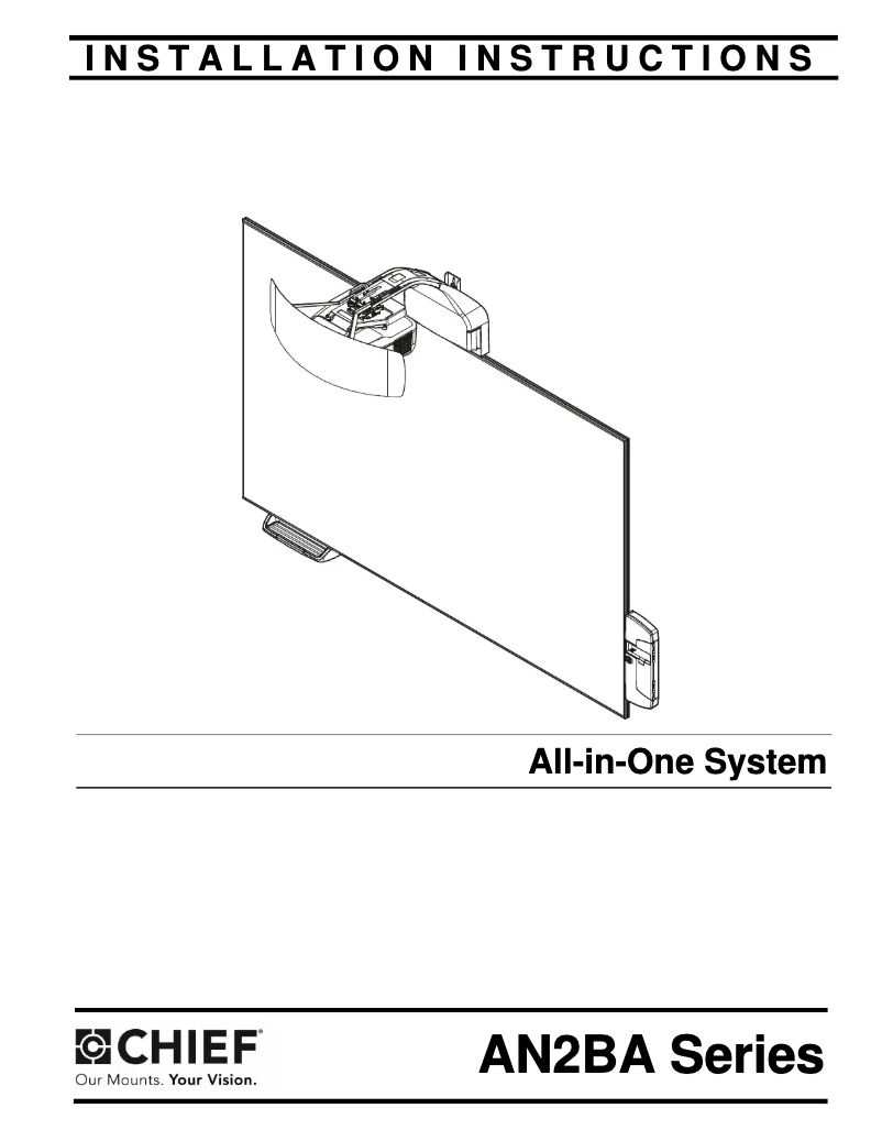 Page n°1 - Manuel utilisateur Chief AN2BA87