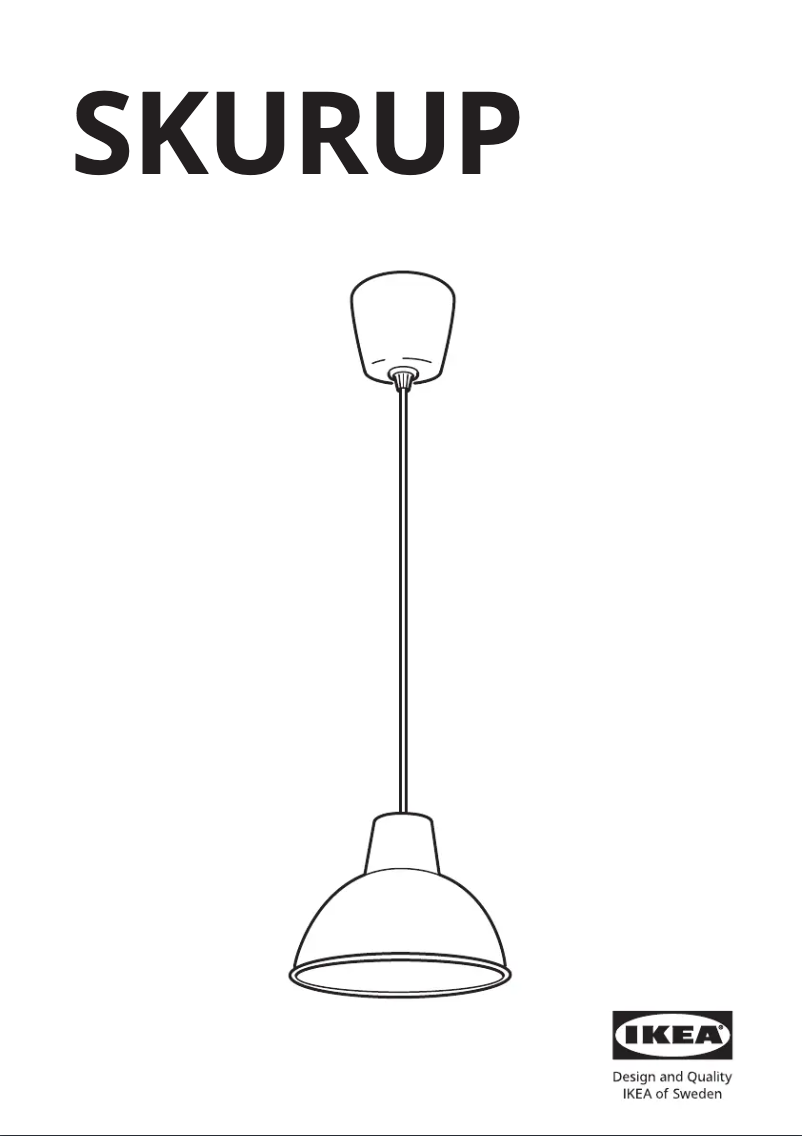 Image de la première page du manuel de l'appareil SKURUP 705.445.12