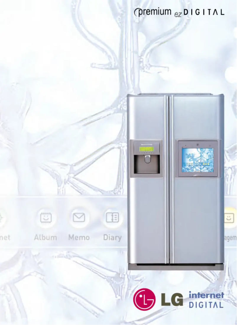 Page 1 de la notice Manuel utilisateur LG GR-D267DTU