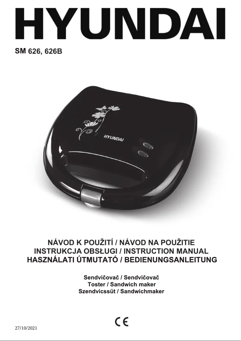 Image de la première page du manuel de l'appareil SM 626 B