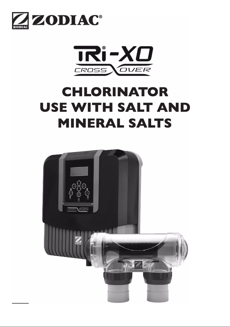 Page 1 de la notice Manuel utilisateur Zodiac TRi-XO