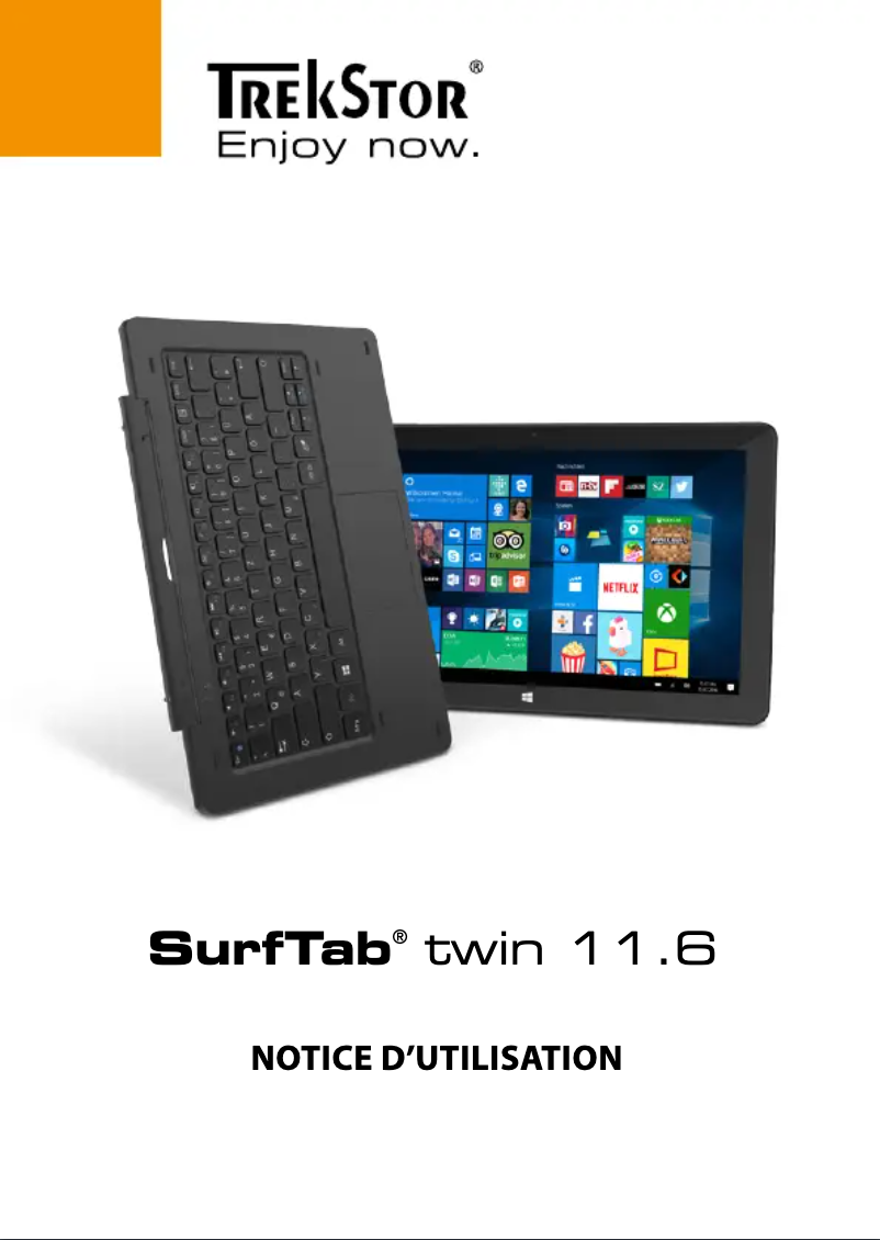 Page n°1 - Manuel utilisateur TrekStor SurfTab Twin 11.6 4-64