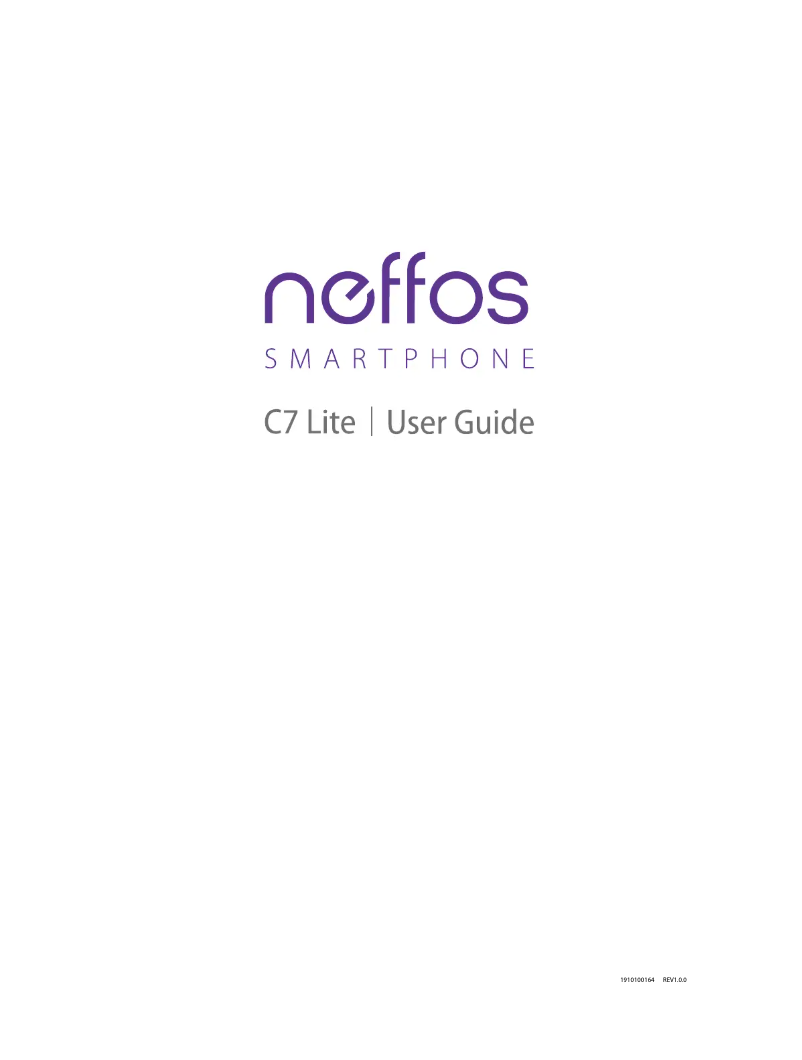 Page n°1 - Manuel utilisateur Neffos C7 Lite