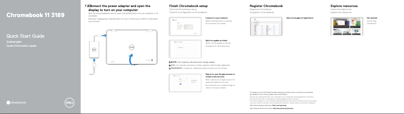 Page n°1 - Manuel utilisateur Dell Chromebook 11