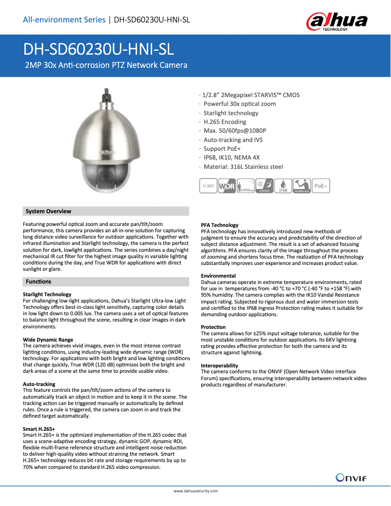 Image de la première page du manuel de l'appareil SD60230U-HNI-SL