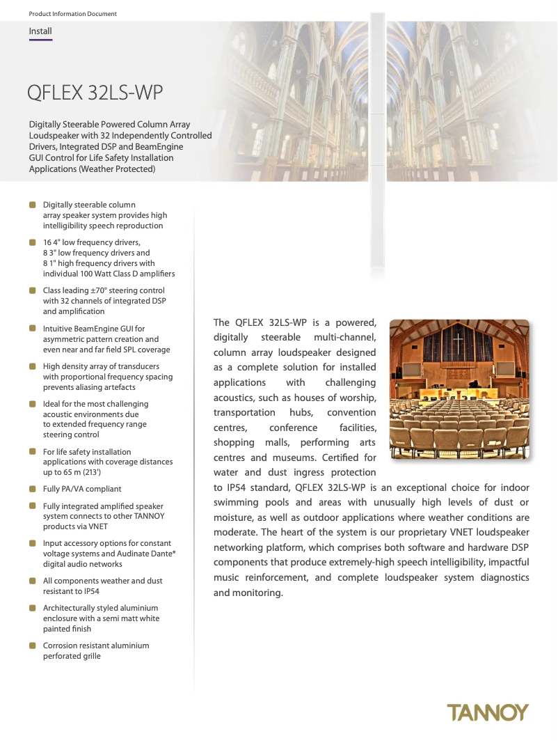 Image de la première page du manuel de l'appareil QFlex 32LS-WP