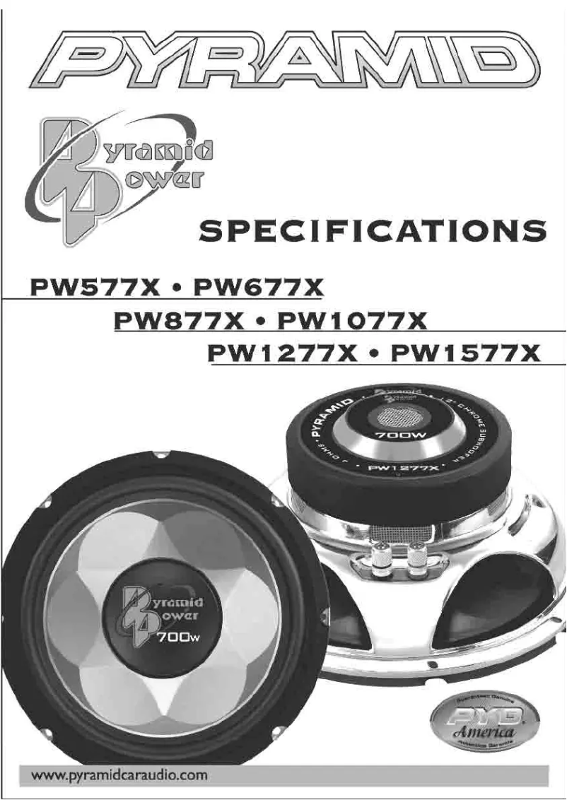 Image de la première page du manuel de l'appareil PW877X