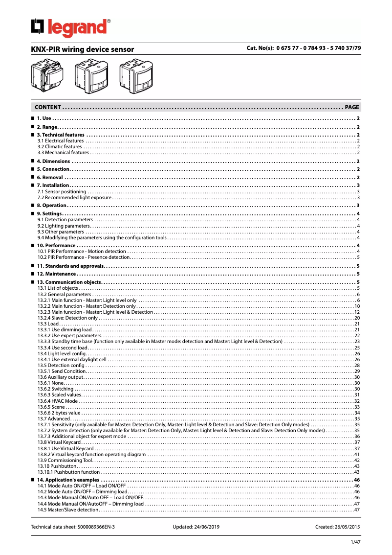 Imagen de la primera página del manual del dispositivo 078493