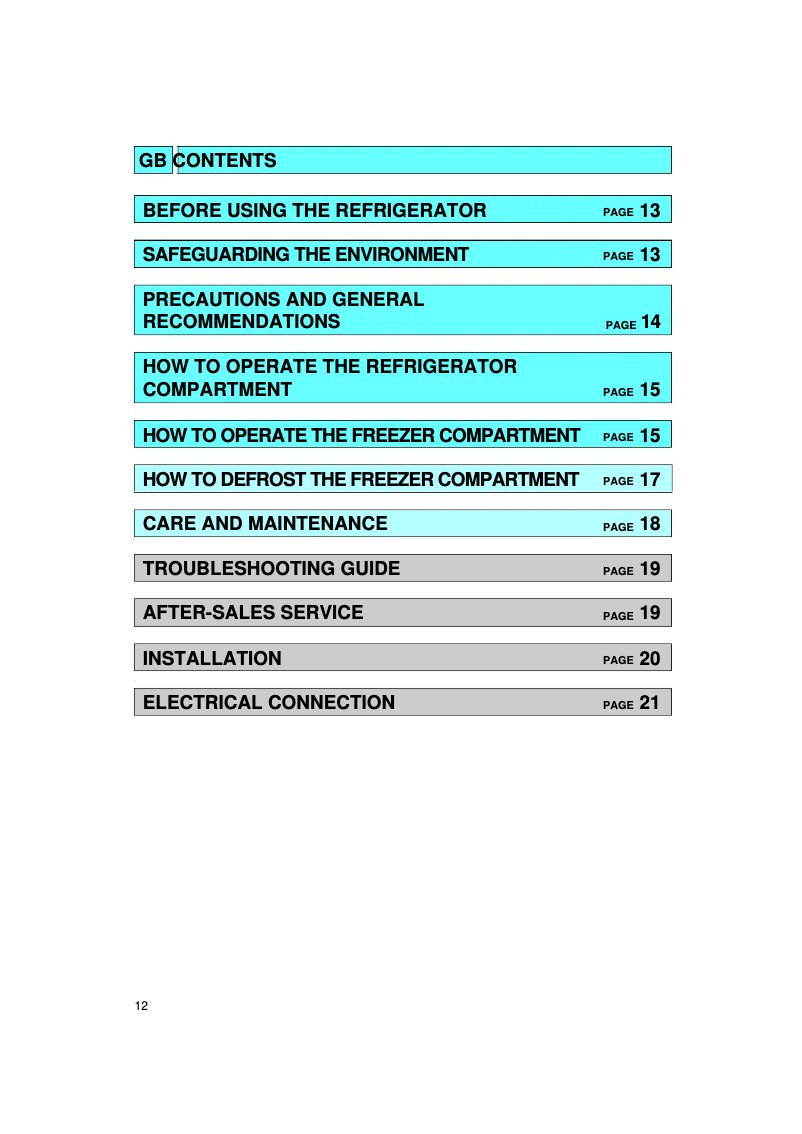 Image de la première page du manuel de l'appareil ARZ 5140