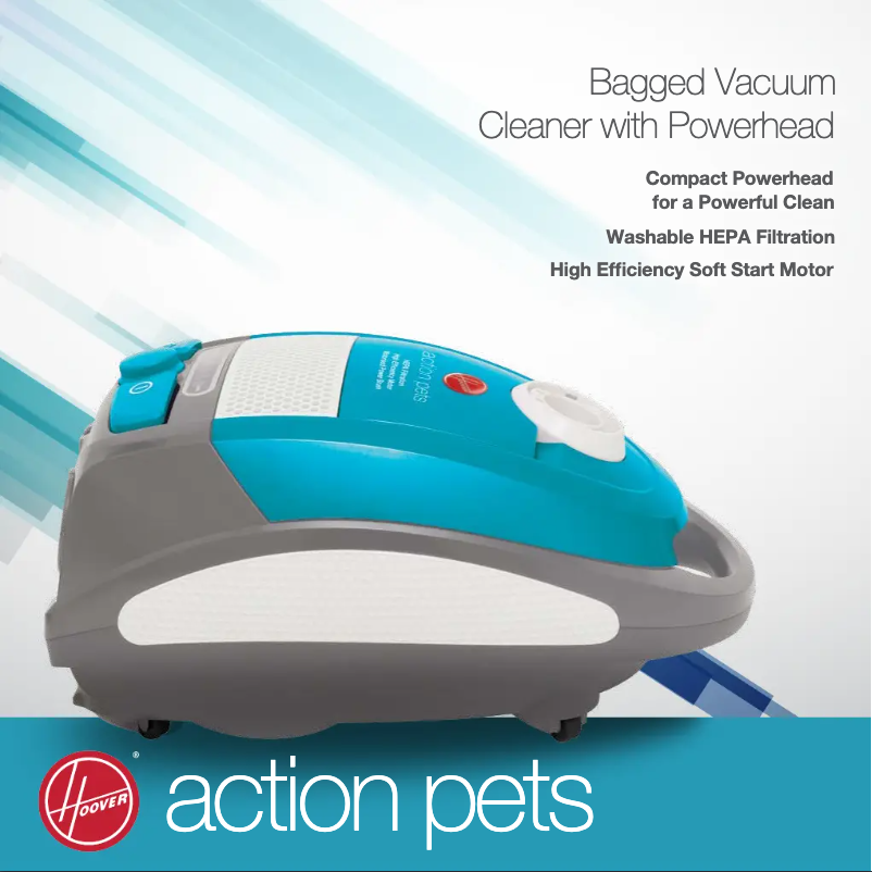 Page 1 de la notice Manuel utilisateur Hoover Action Pets 5007PH