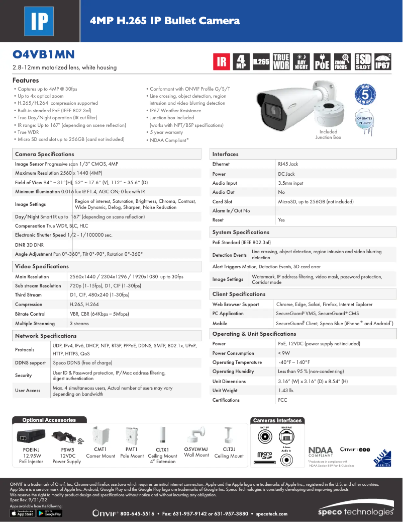 Image de la première page du manuel de l'appareil O4VB1MN